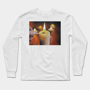 Candle Light Long Sleeve T-Shirt